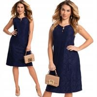 Elegancka Koronkowa Modna SUKIENKA Dużo Kolorów i Rozmiarów