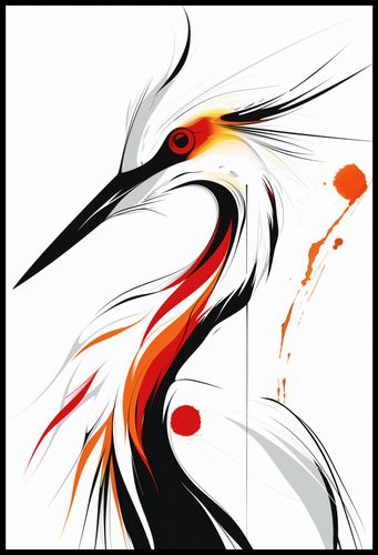 Plakat 67,5x100cm Bocian na Arena.pl