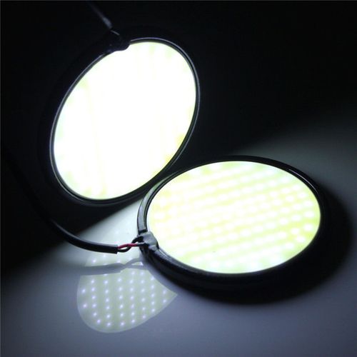 ŚWIATŁA DRL COB LED 24W dzienne 8cm na Arena.pl