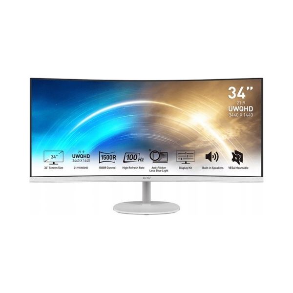 Monitor LED 32" MSI PRO MP341CQW zdjęcie 1