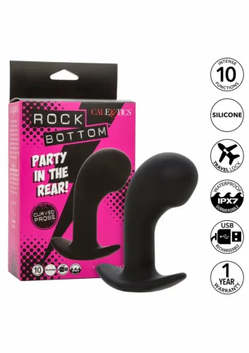 calexotics rock bottom curved probe silikonowy model z 10 trybami na Arena.pl