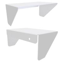 Daszek do domofonu wideodomofonu furtki osłona ochrona zewnątrz BIAŁY duży