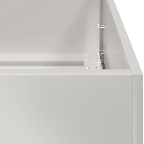 Doniczka 80x40x40 cm Stal nierdzewna na Arena.pl