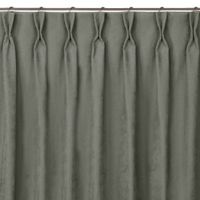 Zasłona MILANA szenilowa na flexach 140x175 szara wzór 2 Homede