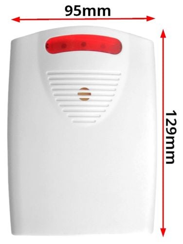 SYGNALIZATOR WEJŚCIA ALARM BEZPRZEWODOWY 2x CZUJNIK RUCHU PIR ZASIĘG na Arena.pl