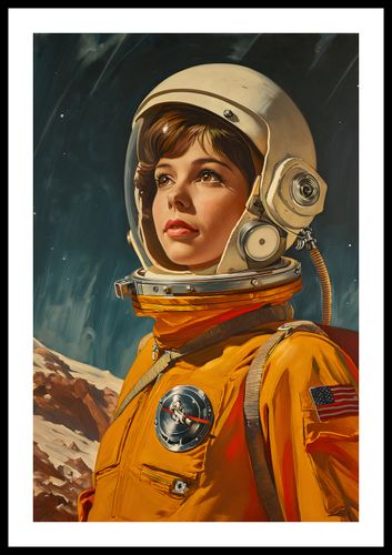 Plakat 40x60cm Pionierka Kosmosu na Arena.pl