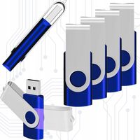4x PENDRIVE 8GB USB 2.0 TWISTER PAMIĘĆ PRZENOŚNA NOŚNIK PAMIĘCI SZYBKI MAŁY
