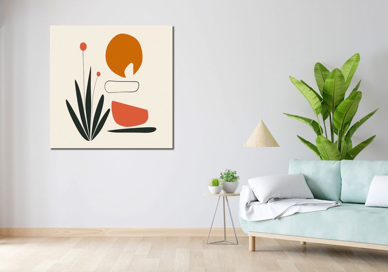 Obraz 100x100cm Pełnia Ekspresji zdjęcie 2