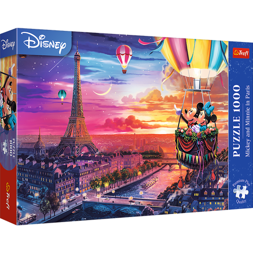 ND01_252553 PUZZLE 1000 PremPlus Mickey_Minnie w na Arena.pl