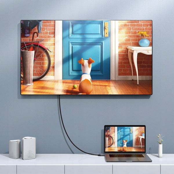 MCDODO KABEL ADAPTER KONWERTER HDMI NA VGA D-SUB DO MONITORA PROJEKTORA 2M zdjęcie 13