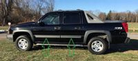 Chevy Avalanche 2001-2006 - Listwy chrom boczne drzwi chromowane