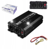 PRZETWORNICA SAMOCHODOWA TIR 24V 230V 1700W 3400W VOLT POLSKA TIR + USB