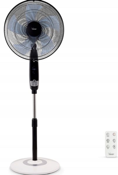 NOWOCZESNY WENTYLATOR podłogowy BIMAR AMA12 CICHY PILOT TIMER OSCYLACJA zdjęcie 8