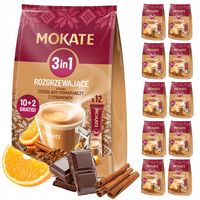 Rozgrzewająca Kawa Rozpuszczalna 3w1 Czekolada Pomarańcza Cynamon 12 szt.