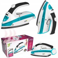 ŻELAZKO TURYSTYCZNE MAŁE PAROWE NON-STICK SKŁADANE PODRÓŻNE REGULACJA °C