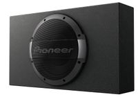 2 x Pioneer TS-WX1010LA Samochodowa skrzynia basowa aktywna płaska z pilote
