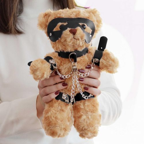 Crushious Crushito Bondage Teddy Bear Black 31Cm na Arena.pl