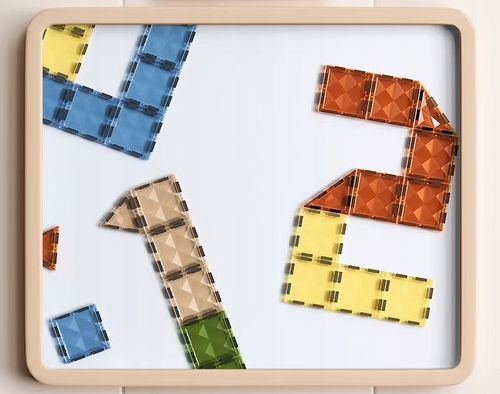 Klocki magnetyczne konstrukcyjne MEGA ZESTAW 100 el. DUŻE Magnetic Blocks na Arena.pl