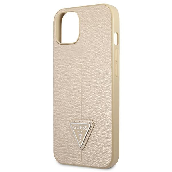 Etui Guess do iPhone 13 mini, Beżowy zdjęcie 6