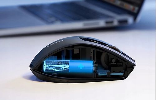 Mysz Bezprzewodowa 4000DPI Myszka Laserowa NA USB Do Komputera i Bateria AA na Arena.pl