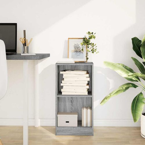 Regał, szary dąb sonoma, 40x24x76 cm, materiał drewnopochodny na Arena.pl