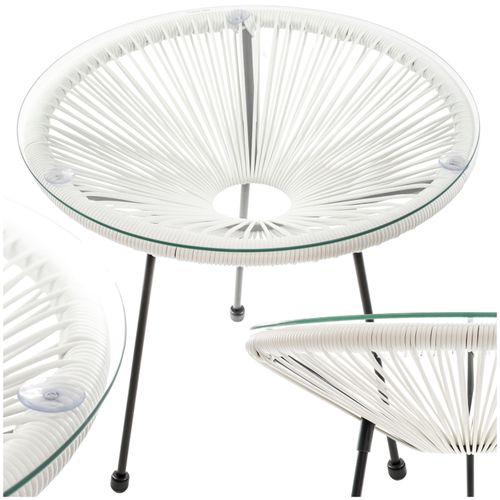 stolik ogrodowy acapulco kremowy na Arena.pl