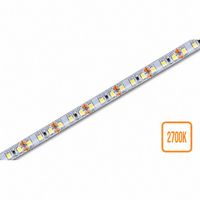 TAŚMA LED 2835 PREMIUM 9.6W/M CIEPŁY BIAŁY 2700K IP65 5M