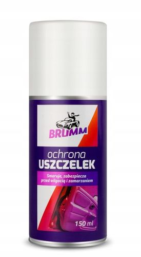 SILIKON DO USZCZELEK SAMOCHODOWYCH BRUMM W SPRAYU SMARUJE 150 ml na Arena.pl