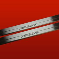 Listwa progowa FORD FIESTA MK7 Stal nierdzewna 304 mat 2szt