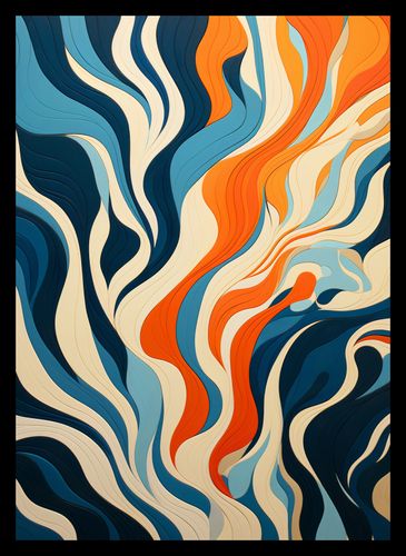 Plakat 25x35cm Oceaniczne Fale na Arena.pl