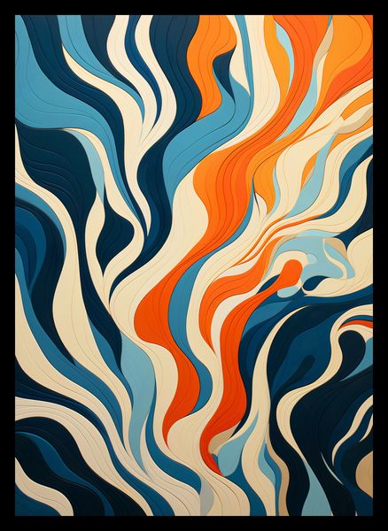 Plakat 25x35cm Oceaniczne Fale zdjęcie 2