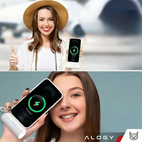 MAŁY PowerBank 5000 mAh kieszonkowy do iPhone 16 15 14 USB-C TYP-C 5000mAh na Arena.pl