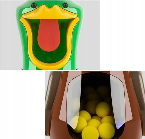 GŁODNA KACZKA STRZELANIE DO CELU DLA DZIECKA 2x PISTOLET 48 KULEK 2 KOLORY na Arena.pl