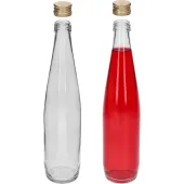 Butelka Klubowa 500 ml ze złotą zakrętką 1 sztuka