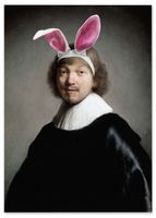 Plakat króliczek rembrandt 40x50 cm