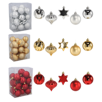 kpl. 23 bombek CZERWONY / ZŁOTY / SREBRNY