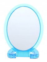 LUSTERKO DWUSTRONNE Kosmetyczne 15cm Lustro Łazienkowe Do Makijażu A961