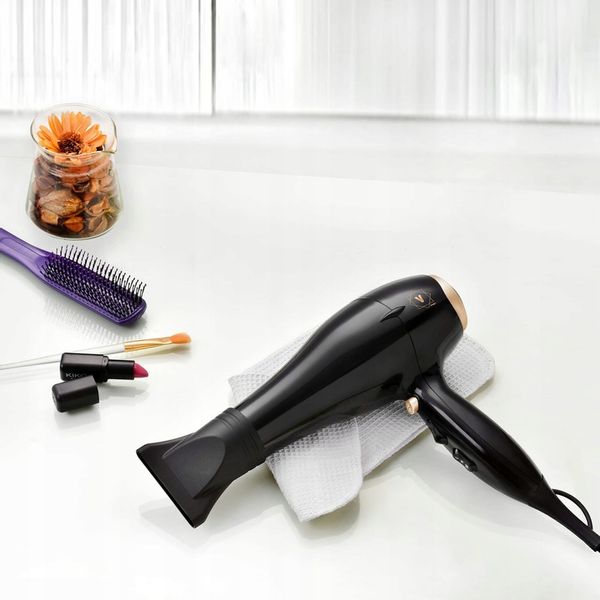 SUSZARKA DO WŁOSÓW HD3000 JONIZACJA DUŻA LEKKA 2000W 3 TEMP Koncentrator zdjęcie 12