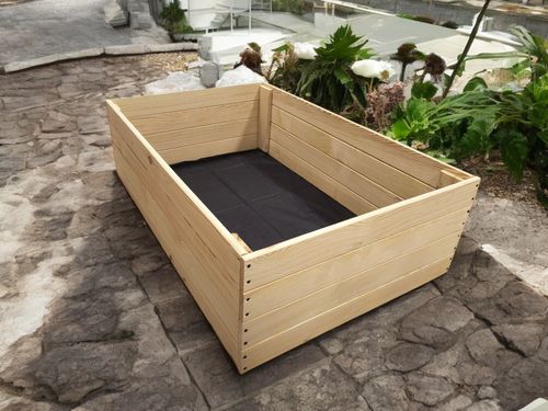 WARZYWNIAK SKRZYNIA NA WARZYWA INSPEKT DREWNIANY 60x120 PODWYŻSZANY 36cm na Arena.pl