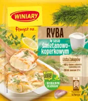 WINIARY POMYSŁ NA RYBĘ W SOSIE ŚMIETANOWO-KOPERKOWYM 32G
