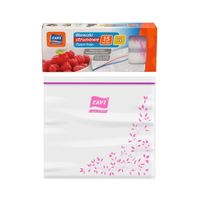 Woreczki strunowe LDPE 1 l 15 szt. do żywności zamrażania na leki kosmetyki