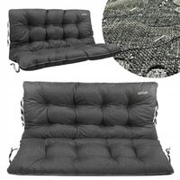 Duża PODUSZKA na HUŚTAWKĘ OGRODOWĄ ławkę 180x60x50 miękka poducha DO PRALKI