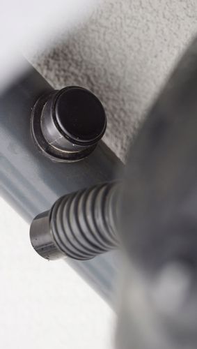 Zbiornik AQUACAN 210 l + przyłącza, podstawa | Grafit, Pojemność: 210 l, Wymiary 56x60x113 cm, Kolor Grafit, Waterform, Prosperplast na Arena.pl