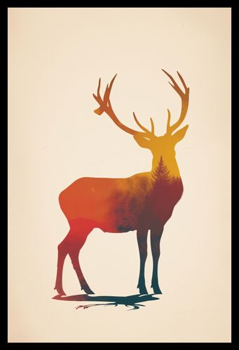 Plakat 30x45cm Światło Leśnego Monarchy na Arena.pl