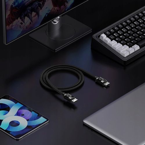 Kabel DisplayPort 8K 60Hz 2m Baseus High Definition Series - czarny na Arena.pl