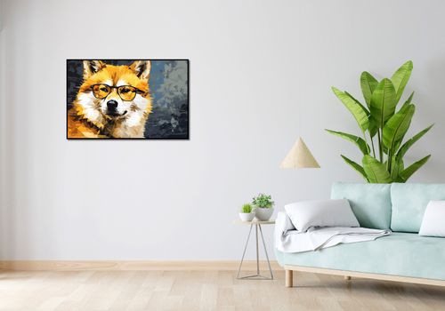 Plakat 91,5x60cm Intelektualny Psiak na Arena.pl
