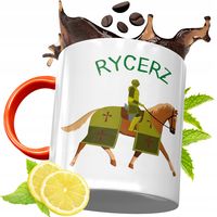 Kubek Pomarańczowy Dla Dzieci Na Dzień Dziecka Z Nadrukiem Ze Zdjęciem