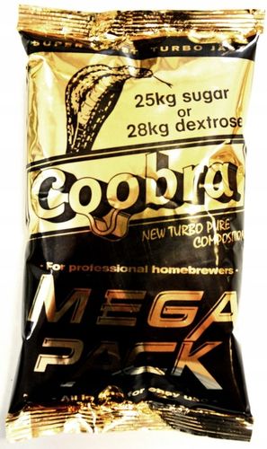 bimber drożdże gorzelnicze COOBRA mega pack na 100L 360g na Arena.pl