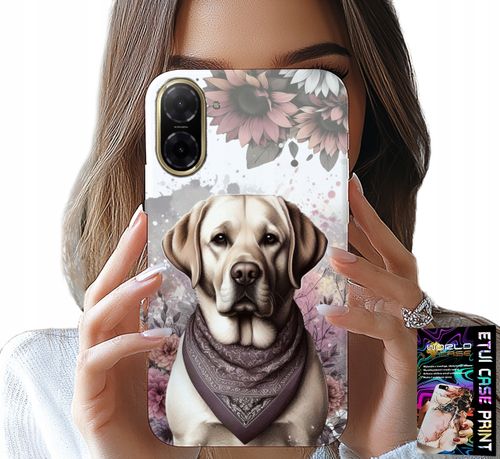 ETUI DO XIAOMI REDMI A5 - PIESEK PIESKI HUSKY PSIE WZORY + SZKŁO na Arena.pl