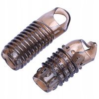 ZESTAW 2szt NAKŁADKA NA PENISA STYMULUJĄCA OPÓŻNIAJĄCA WYTRYSK SEX ZABAWKA